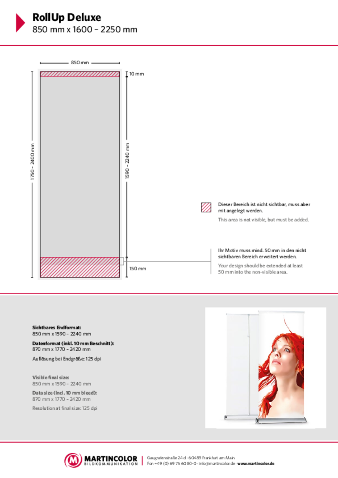 RollUp Deluxe Datenblatt PDF
