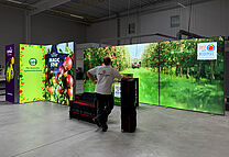 Obst vom Bodensee GmbH ALU STAR LED-Messestand 5