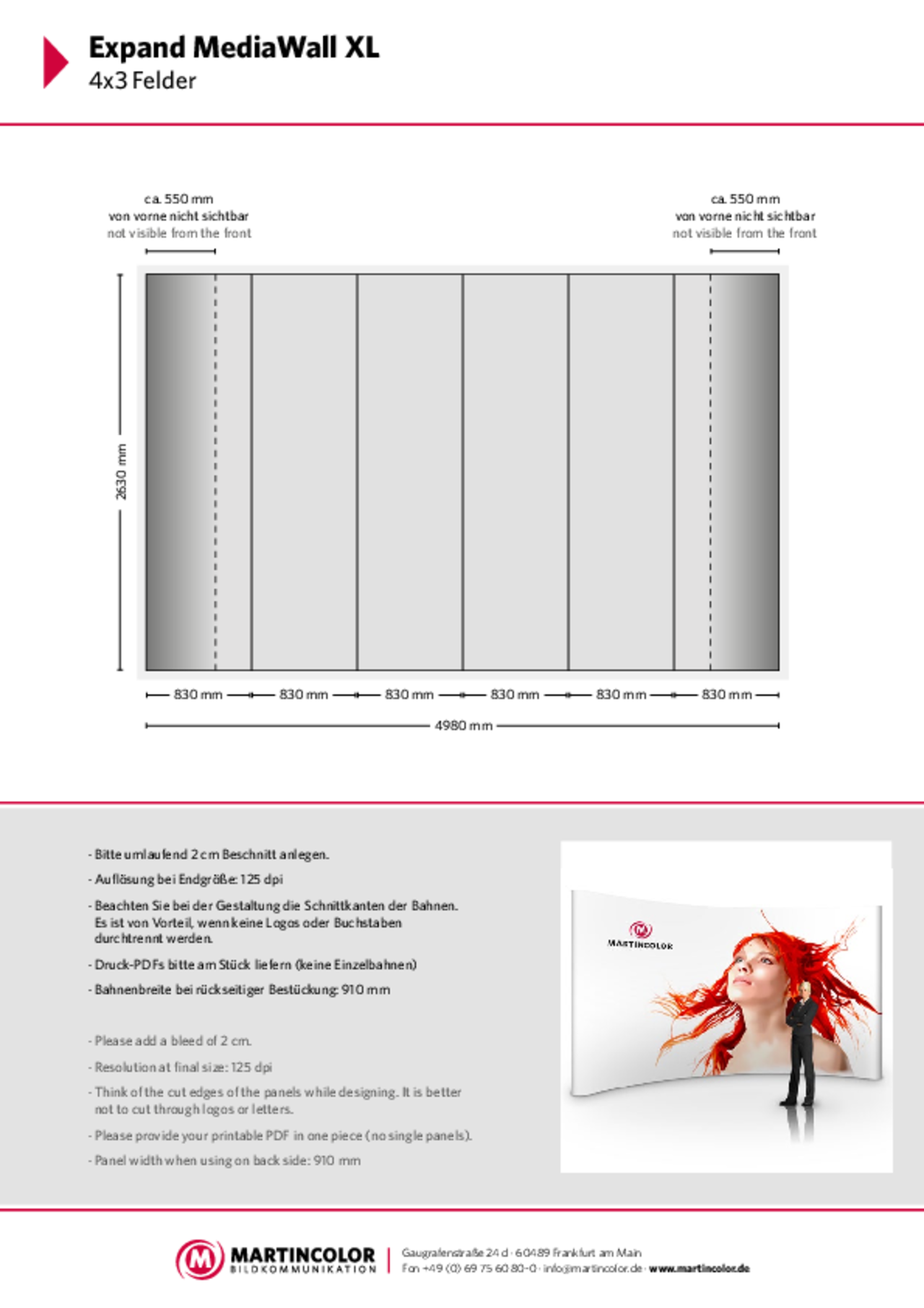 Expand MediaWall XL Datenblatt PDF
