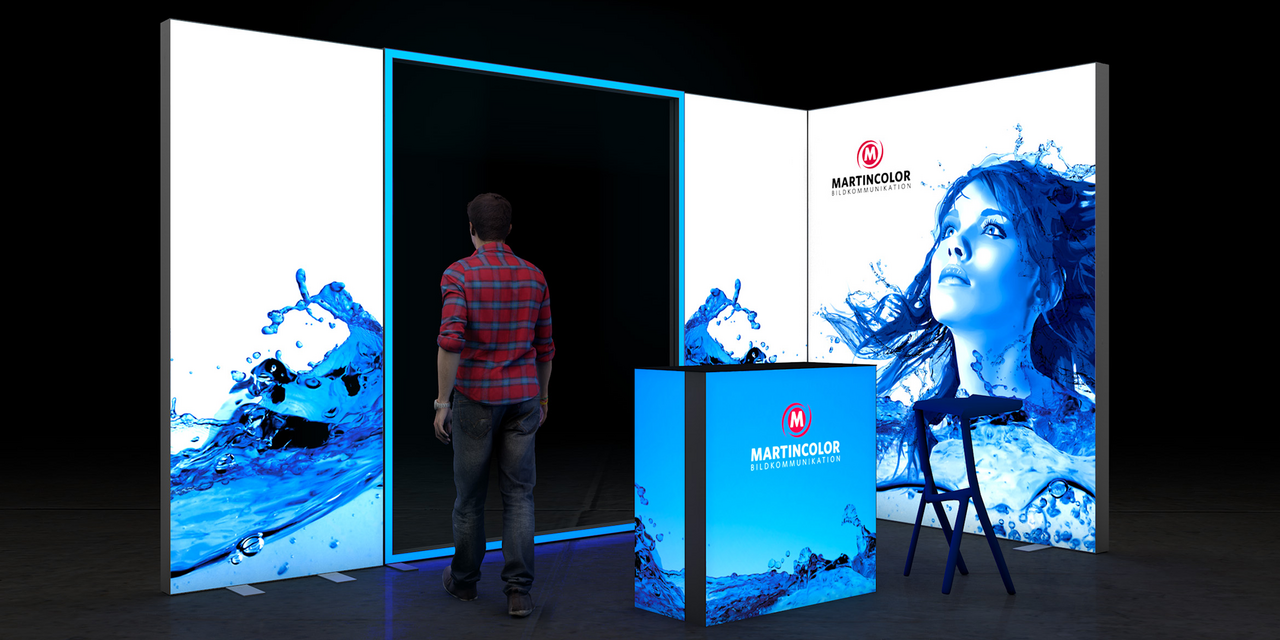 Moderner Messestand Moderner Messestand