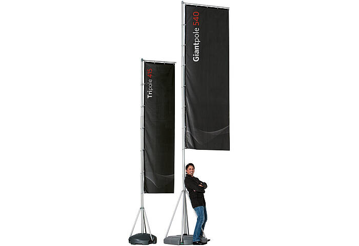 Giant Pole different sizes