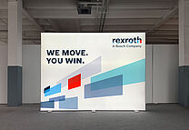 Bosch Rexroth AG LED-Messewand ALU STAR