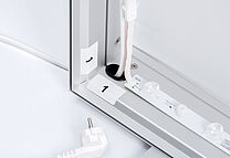 OCTAlumina Eckstand Stecksystem