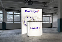 DAVASO GmbH ALU LightUp LED-Messewand DAVASO GmbH ALU LightUp LED-Messewand