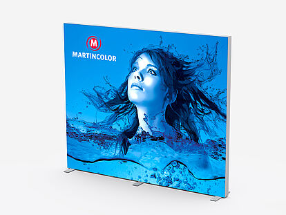 LED-Messewand ALU STAR 300 x 250 cm