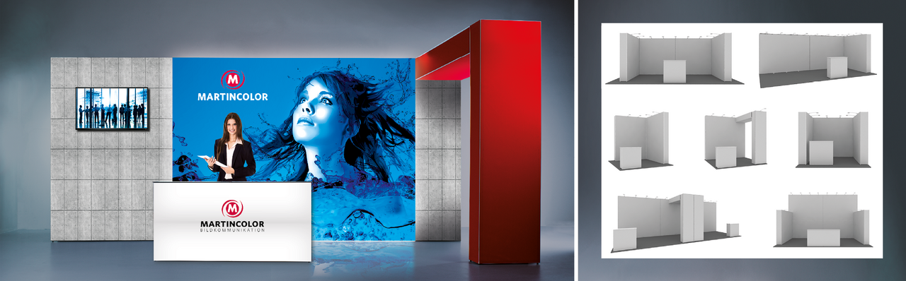 Messestand modular
