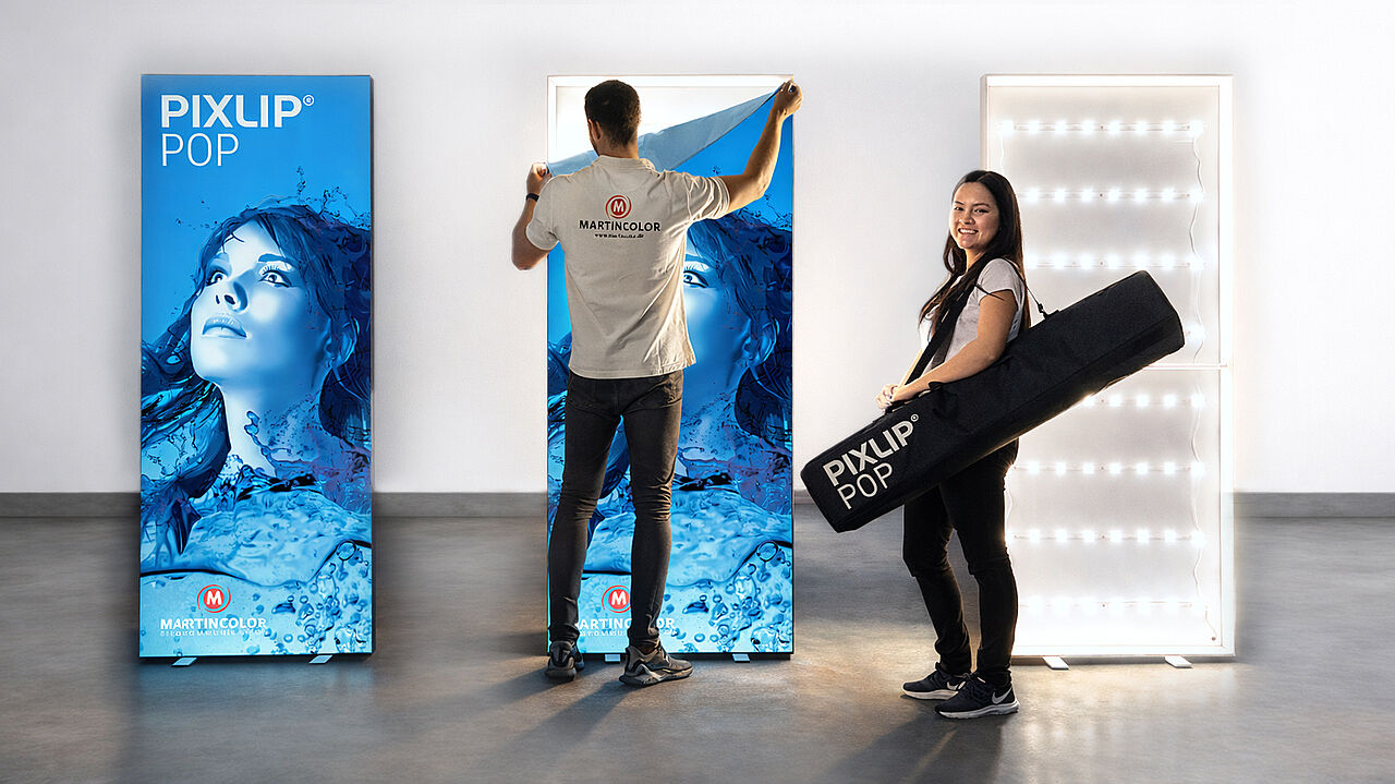 LED-Messewand - PIXLIP POP 1