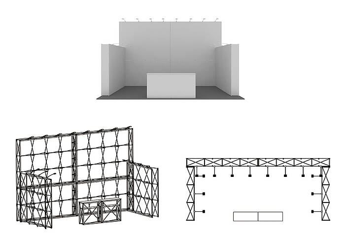 GRID Messestandlösungen Details GRID Messestandlösungen Details