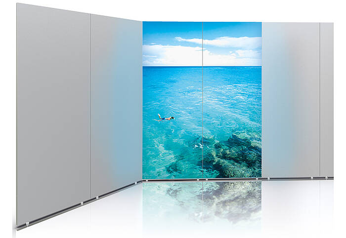 OCTAlumina back wall Example 5 OCTAlumina back wall Example 5