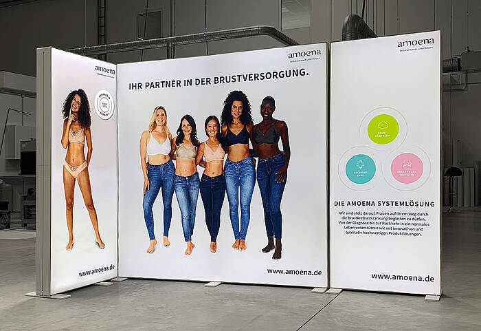 Amoena Medizin-Orthopädie-Technik GmbH PIXLIp GO exhibition stand 3