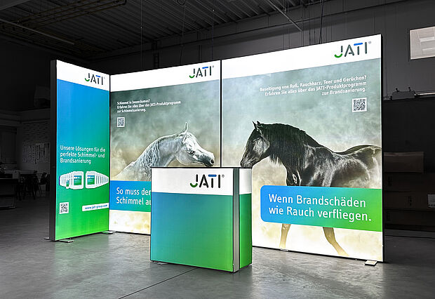 JATI GmbH LED-exhibition stand 1 JATI GmbH LED-exhibition stand 1