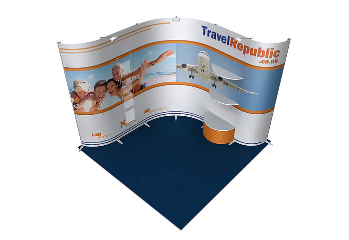 Exhibition stand solutions example 30 Exhibition stand solutions example 30
