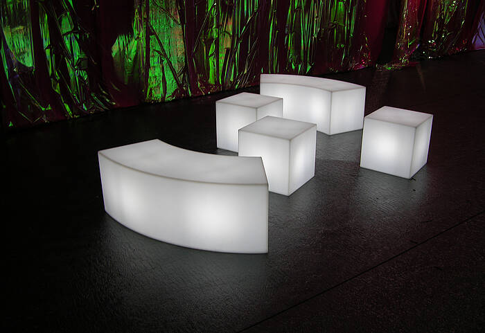 SNAKE seating element Example 6 SNAKE seating element Example 6