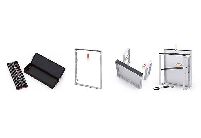 ALU STAR MAX Counter assembly 2