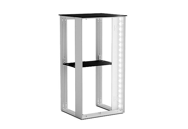ALU STAR SLIM LED-Theke - Systemrahmen