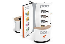 LinkWall exhibition stand solutions with counter LinkWall exhibition stand solutions with counter