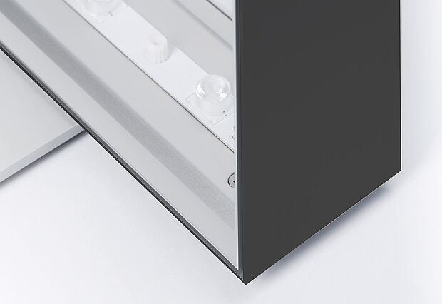 OCTAlumina Eckstand Rahmen schwarz