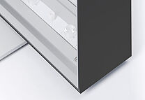 OCTAlumina Eckstand Rahmen schwarz