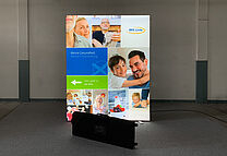 BKK Linde ALU LightUp LED-Messewand 3