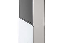 Digitale Infostele SMART Seitenansicht 2 Digitale Infostele SMART Seitenansicht 2