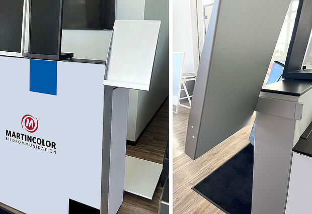 Brochure holder for ALU STAR MAX LED Counter Brochure holder for ALU STAR MAX LED Counter