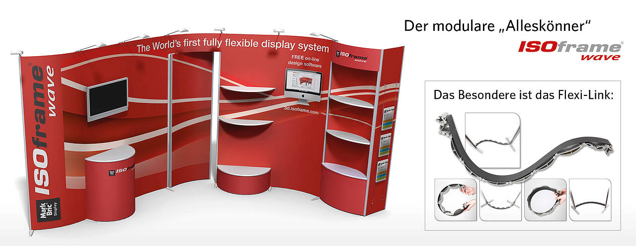 ISOframe Wave Messestand - kaufen - Rhein Main