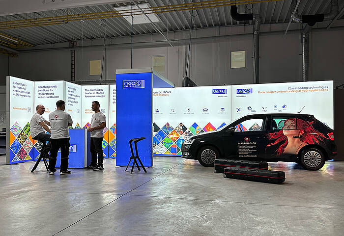 Oxford Instruments ALU STAR LED exhibition stand 3