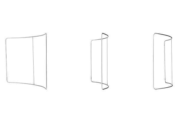 ZippWall Curved Gestell ZippWall Curved Gestell