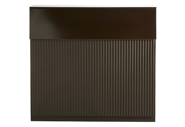 Cordiale counter brown front Cordiale counter brown front