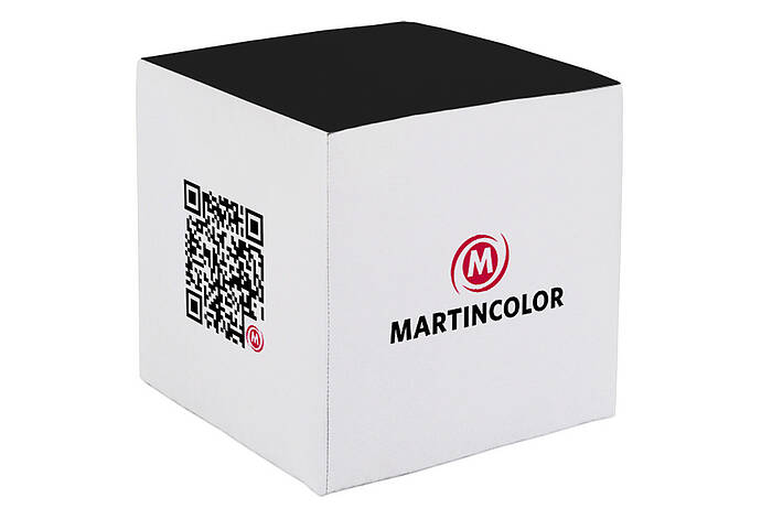 Seating cube black-white Seating cube black-white