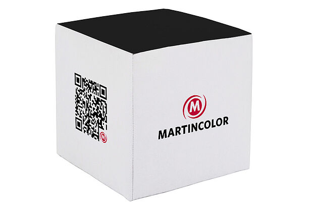 Seating cube black-white Seating cube black-white