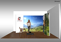 Outchair GmbH ALU LightUp LED exhibition stand 3d visualisation 2 Outchair GmbH ALU LightUp LED exhibition stand 3d visualisation 2