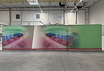 KION GROUP AG Videorückwand ZippWall Straight KION GROUP AG Videorückwand ZippWall Straight