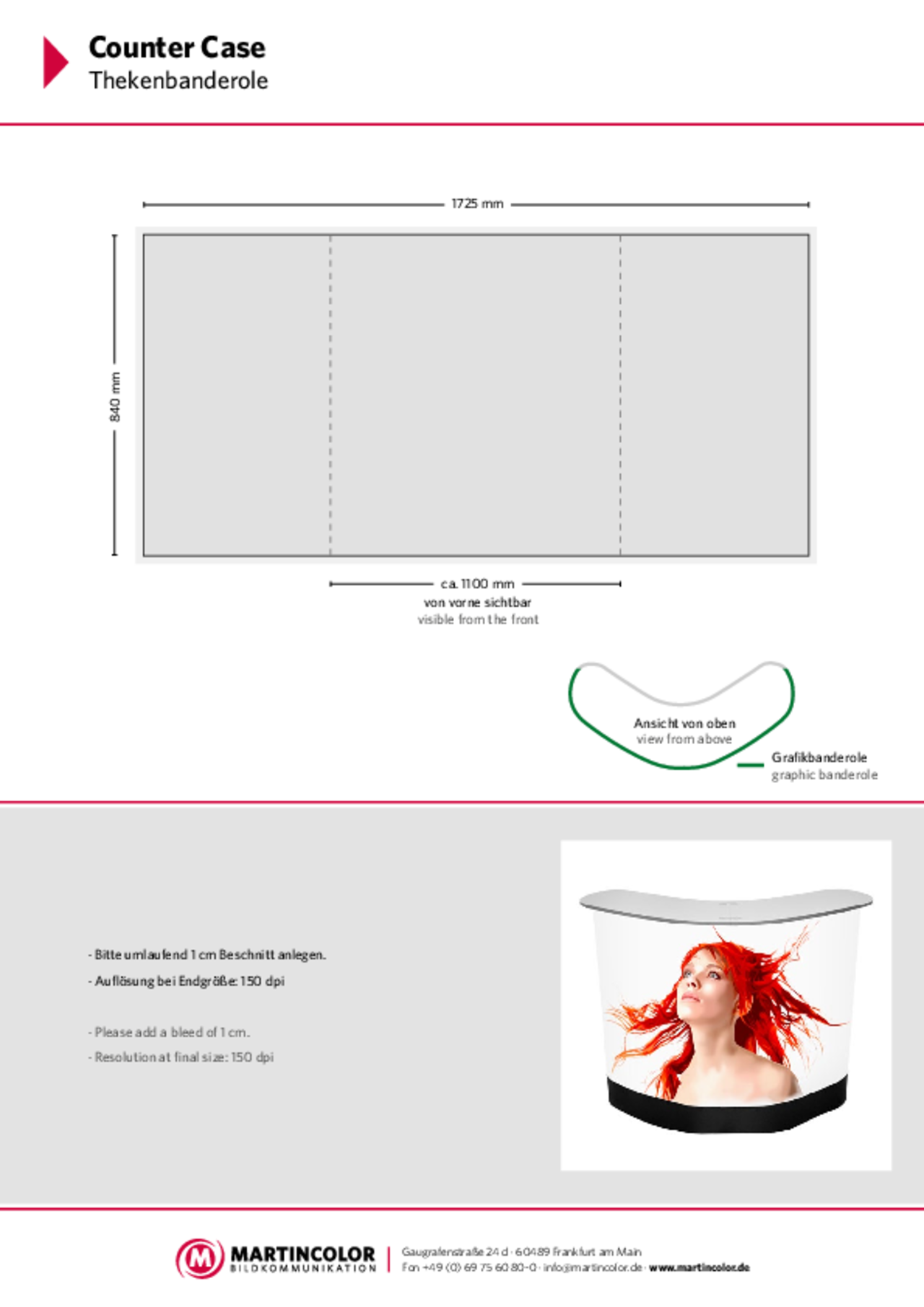 Counter Case Datenblatt PDF