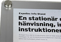 Info stand details 2