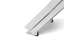 Digital customer stopper SMART rollers white Digital customer stopper SMART rollers white