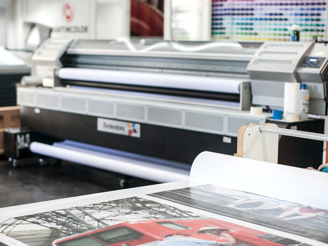 Farbabstimmung im Druck