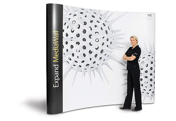 Expand MediaWall gebogen Expand MediaWall gebogen