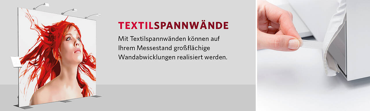 Textilspannwände