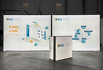 BSI Business Systems Integration AG ALU STAR LED exhibitin stand
