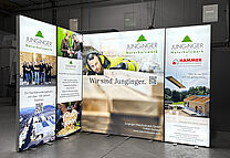 Junginger Naturholzwerk GmbH LED-exhibition stand 2 Junginger Naturholzwerk GmbH LED-exhibition stand 2