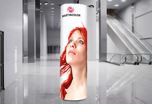 Advertising pillar