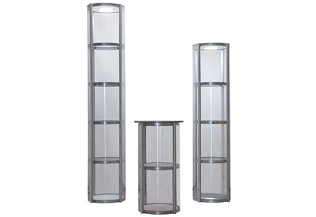 Twist Vitrinensäule Basic Beispiel 3 Twist Vitrinensäule Basic Beispiel 3