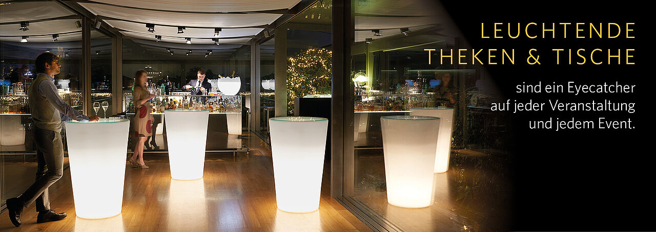 Counter illuminated