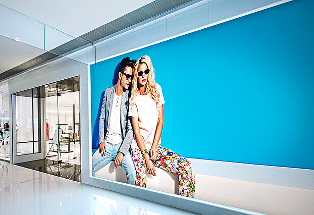 LED illuminated frames XXL Example LED illuminated frames XXL Example