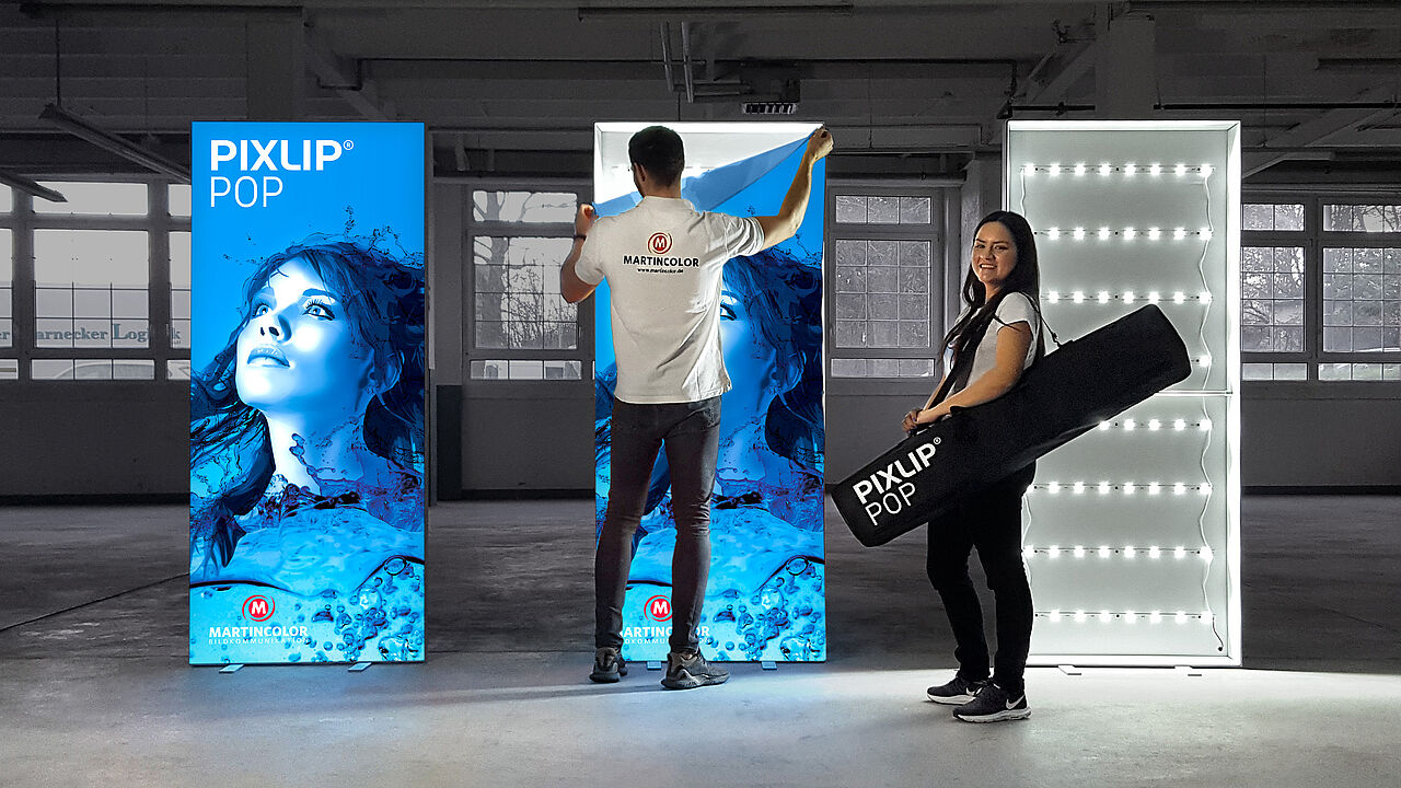 LED-Messestand - PIXLIP POP 3