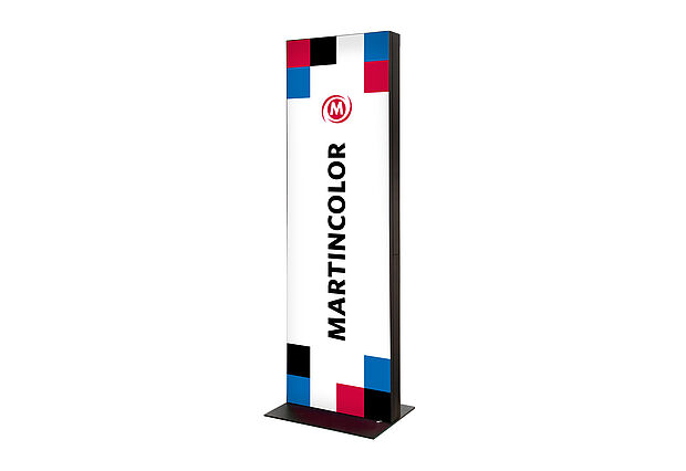 Digitale Infostele FABRIC Beispiel Digitale Infostele FABRIC Beispiel