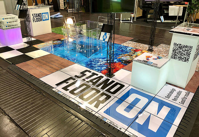 Stand-ON exhibition floor Example 2