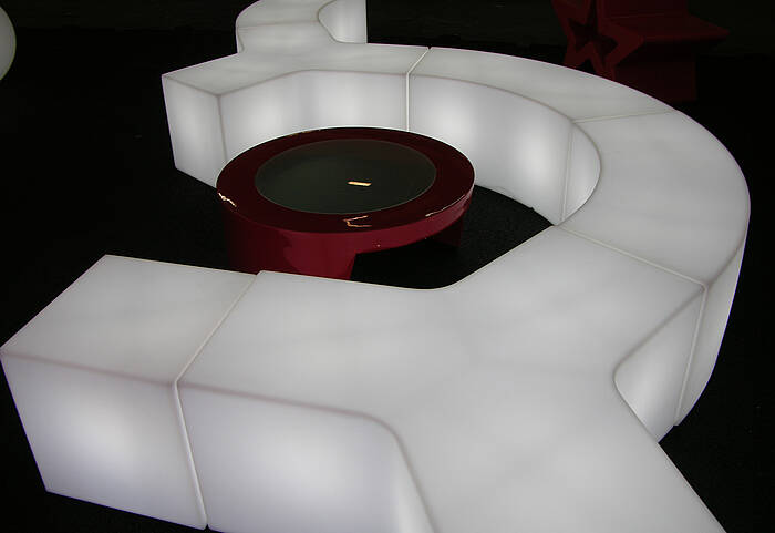 SNAKE seating element Example 7 SNAKE seating element Example 7