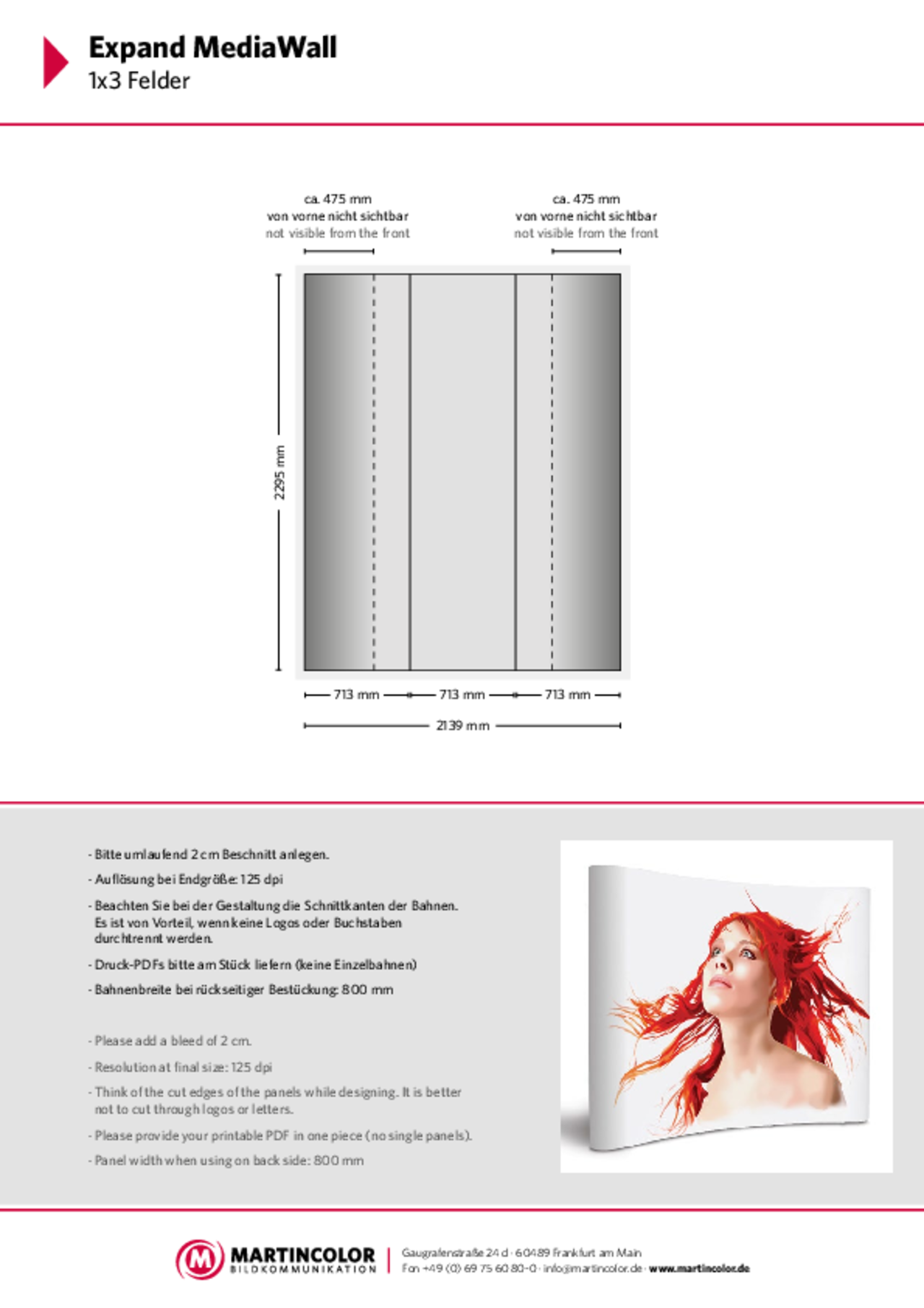 Expand MediaWall Datenblatt PDF